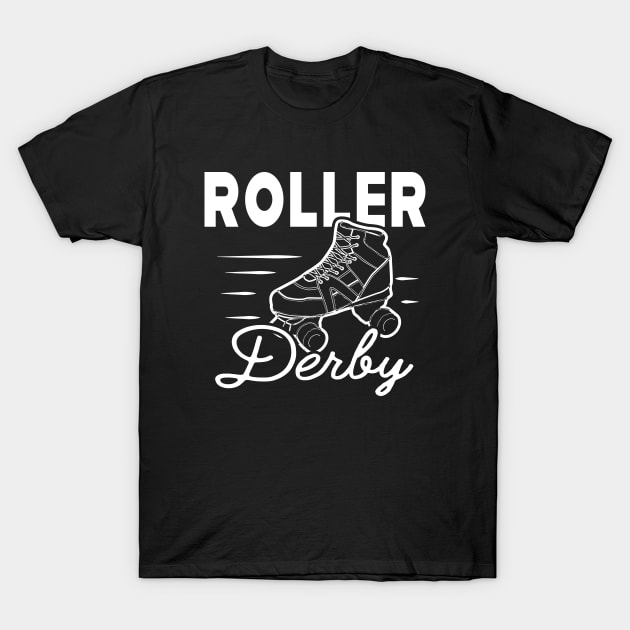 Roller Derby T-Shirt by KC Happy Shop